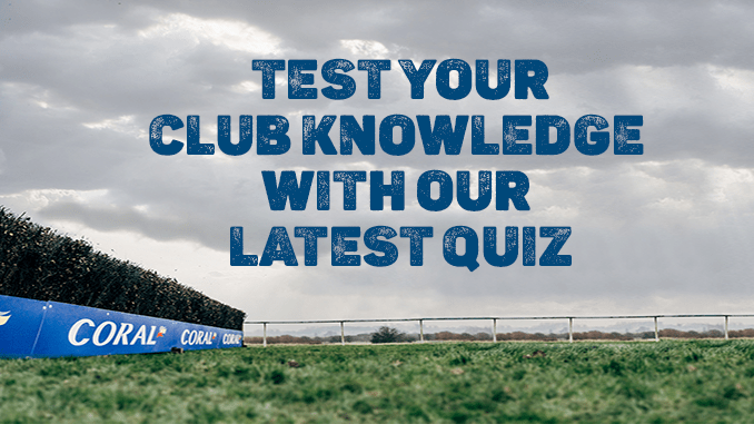 Coral Racing Club Quiz